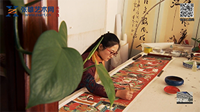 趙雅-將萬(wàn)千絲緒融入畫(huà)兒中